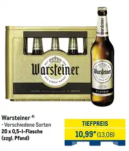 METRO Warsteiner Angebot