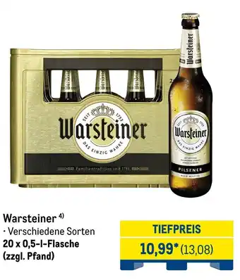 METRO Warsteiner Angebot
