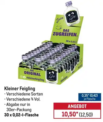 METRO Kleiner Feigling Angebot