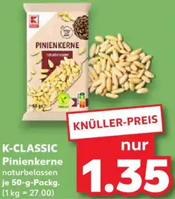 Kaufland K-CLASSIC Pinienkerne Angebot