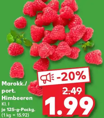 Kaufland Marokk./ port. Himbeeren Angebot