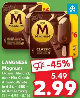 Kaufland LANGNESE Magnum Angebot