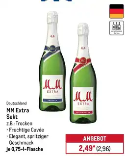 METRO MM Extra Sekt Angebot