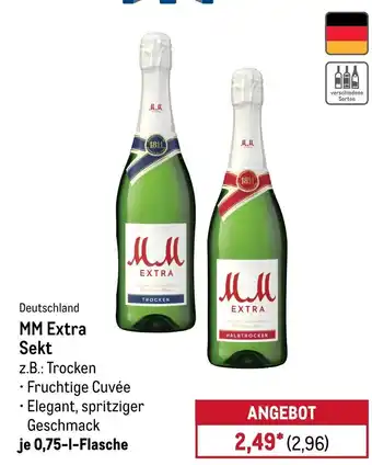 METRO MM Extra Sekt Angebot