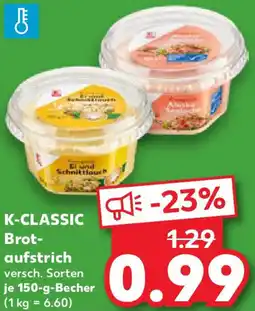 Kaufland K-CLASSIC Brotaufstrich Angebot