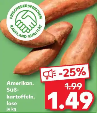 Kaufland Amerikan. Süßkartoffeln, lose Angebot