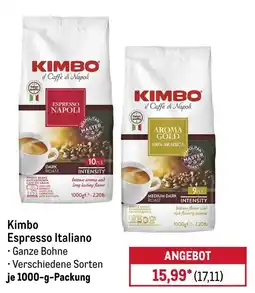METRO Kimbo Espresso Italiano Angebot