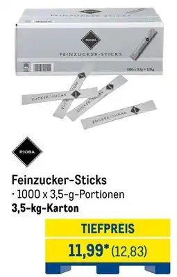 METRO RIOBA Feinzucker-Sticks Angebot