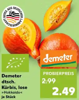 Kaufland Demeter dtsch. Kürbis, lose Angebot