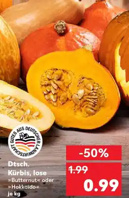 Kaufland Dtsch. Kürbis, lose Angebot