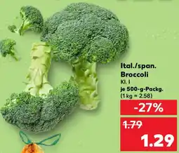 Kaufland Ital./span. Broccoli Angebot