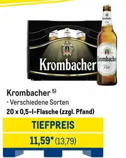 METRO Krombacher Pils Angebot
