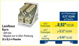 METRO Landhaus Korn Angebot
