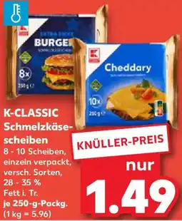 Kaufland K-CLASSIC Schmelzkäsescheiben Angebot