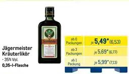 METRO Jägermeister Kräuterlikör Angebot