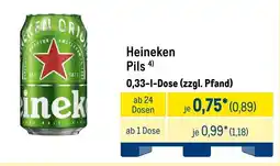 METRO Heineken Pils Angebot
