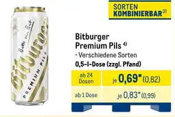 METRO Bitburger Premium Pils Angebot