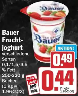 HIT Bauer Frucht-Bauer joghurt Angebot