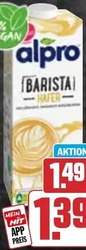 HIT Alpro Soja-/ Haferdrinks Angebot