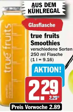 HIT true fruits Smoothies Angebot