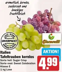 HIT Italien Tafeltrauben kernlos Angebot