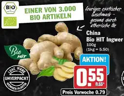 HIT China Bio HIT Ingwer Angebot