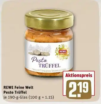 REWE Rewe feine welt pesto trüffel Angebot