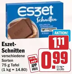 HIT Eszet- Schnitten Angebot
