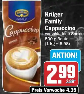HIT Krüger Family Cappuccino Angebot