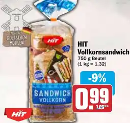 HIT HIT Vollkornsandwich Angebot