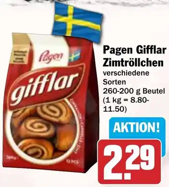 HIT Pagen Gifflar Zimtröllchen Angebot
