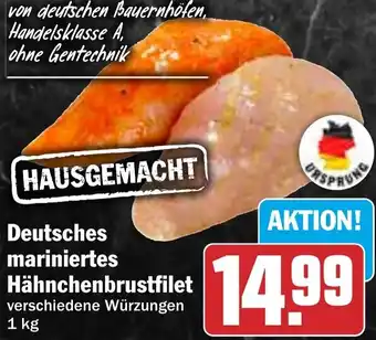 HIT Deutsches mariniertes Hähnchenbrustfilet Angebot