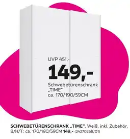 Mömax Schwebetürenschrank „time“ Angebot