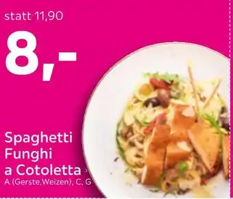 Mömax Spaghetti funghi a cotoletta Angebot