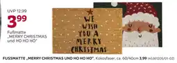 Mömax Fußmatte „merry christmas und ho ho ho“ Angebot
