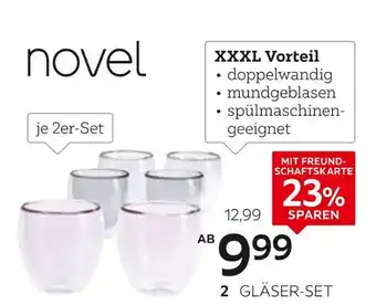 XXXLutz Novel gläser-set Angebot
