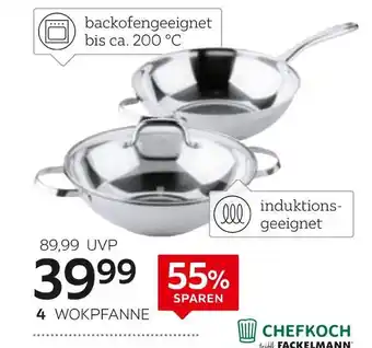 XXXLutz Chefkoch trifft fackelmann wokpfanne „rosenheim“ Angebot