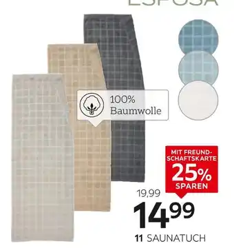 XXXLutz Saunatuch Angebot