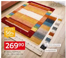 XXXLutz Cazaris wollteppich „sehnsucht nach eden“ oder „colourful“ Angebot