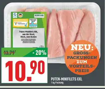 Marktkauf Heidemark puten-minifilets xxl Angebot