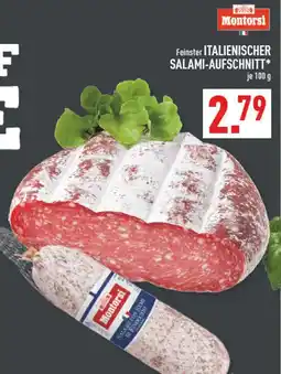 Marktkauf Montorsi feinster italienischer salami-aufschnitt Angebot