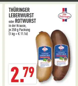 Marktkauf Die thüringer thüringer leberwurst oder rotwurst Angebot