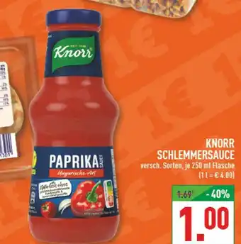 Marktkauf Knorr schlemmersauce Angebot