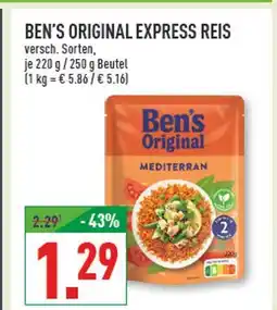 Marktkauf Ben's original express reis mediterran Angebot