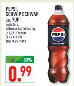 Marktkauf Pepsi, schwip schwap oder 7up Angebot