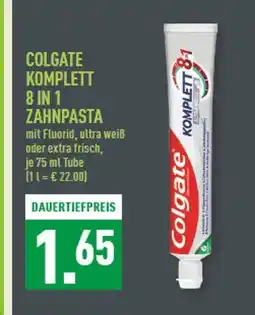 Marktkauf Colgate komplett 8 in 1 zahnpasta Angebot