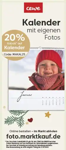 Marktkauf Cewe kalender Angebot