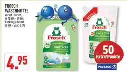 Marktkauf Frosch sensitiv-waschpulver aloe vera Angebot