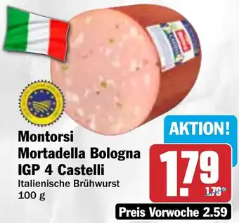 HIT Montorsi Mortadella Bologna IGP 4 Castelli Angebot
