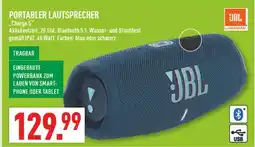 Marktkauf Jbl portabler lautsprecher charge 5 Angebot